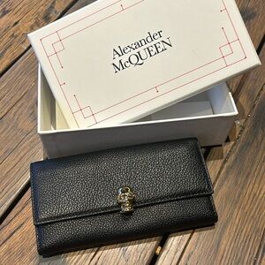 Alexander McQueen Skull Long Wallet